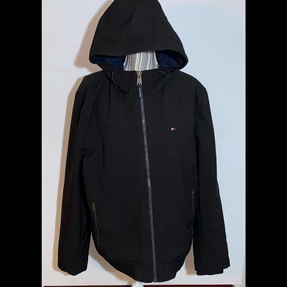 TOMMY HILFIGER MENS FULL ZIP PARKA SIZE XL (EG)